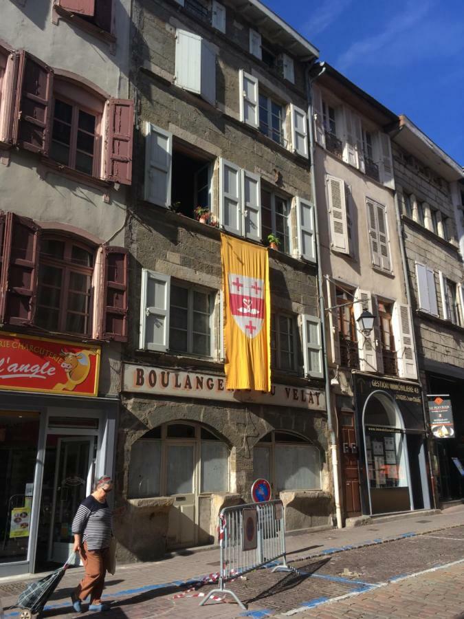 Le Velo Rouge Leilighet Le Puy-en-Velay Eksteriør bilde